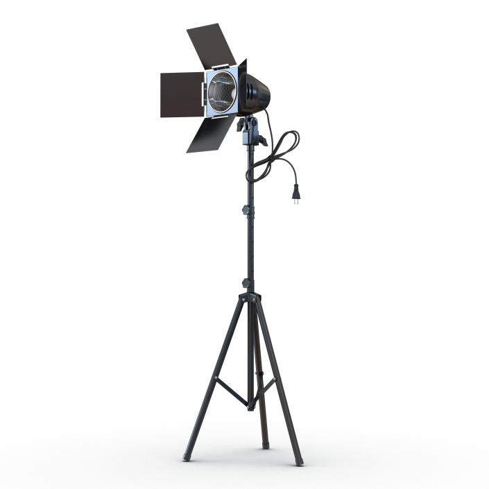 Barn Door Studio Light 3D