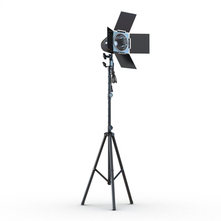 Barn Door Studio Light 3D