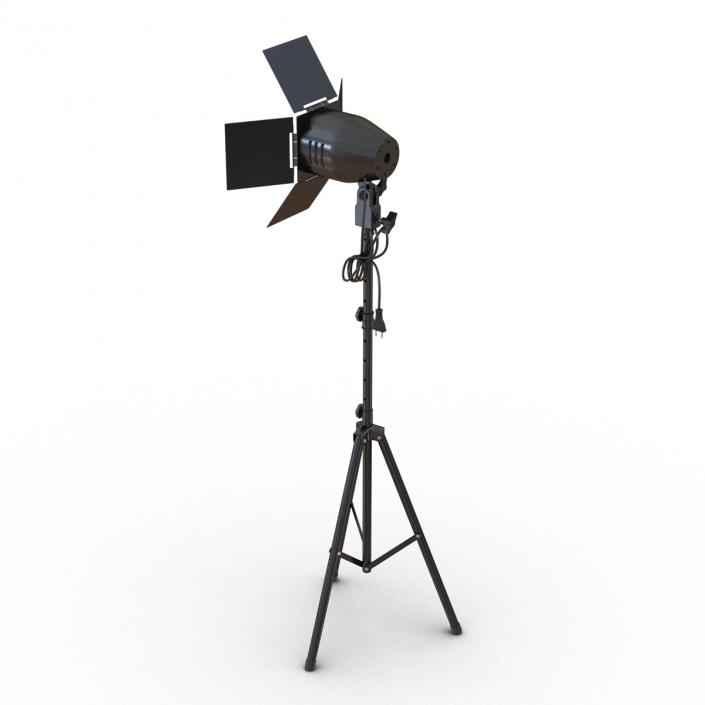 Barn Door Studio Light 3D