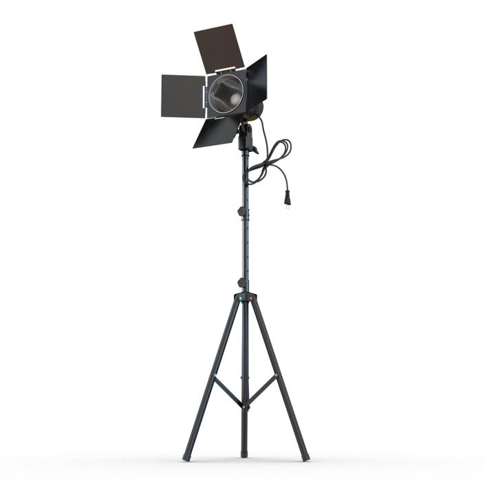 Barn Door Studio Light 3D