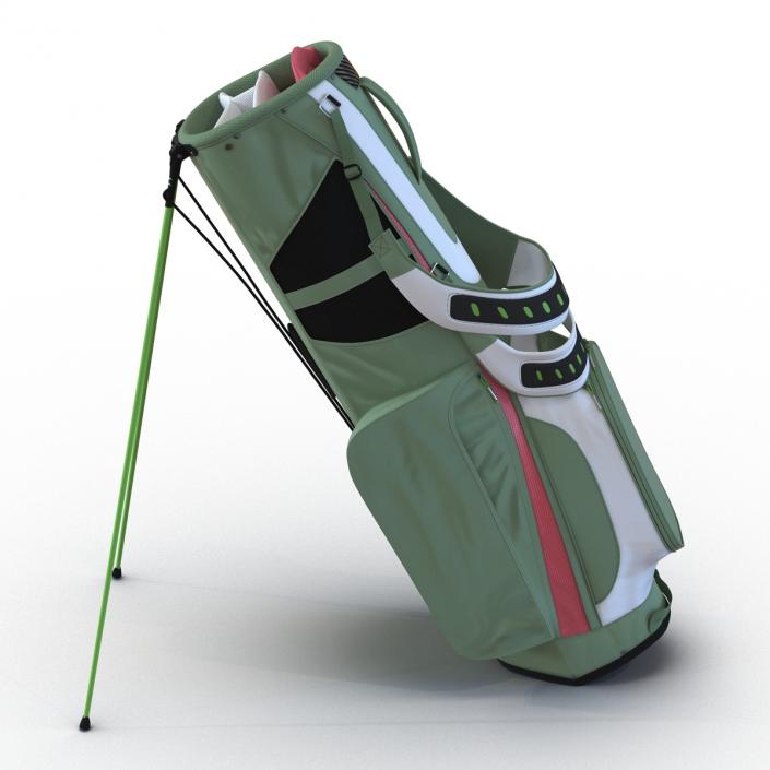 3D Golf Bag 4 Generic model