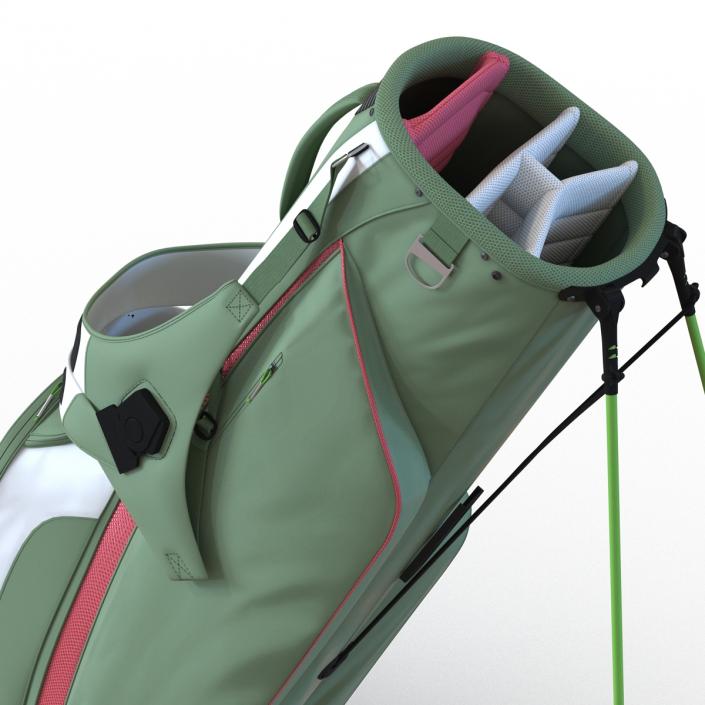 3D Golf Bag 4 Generic model