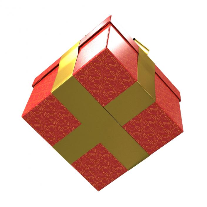 3D Giftbox Red