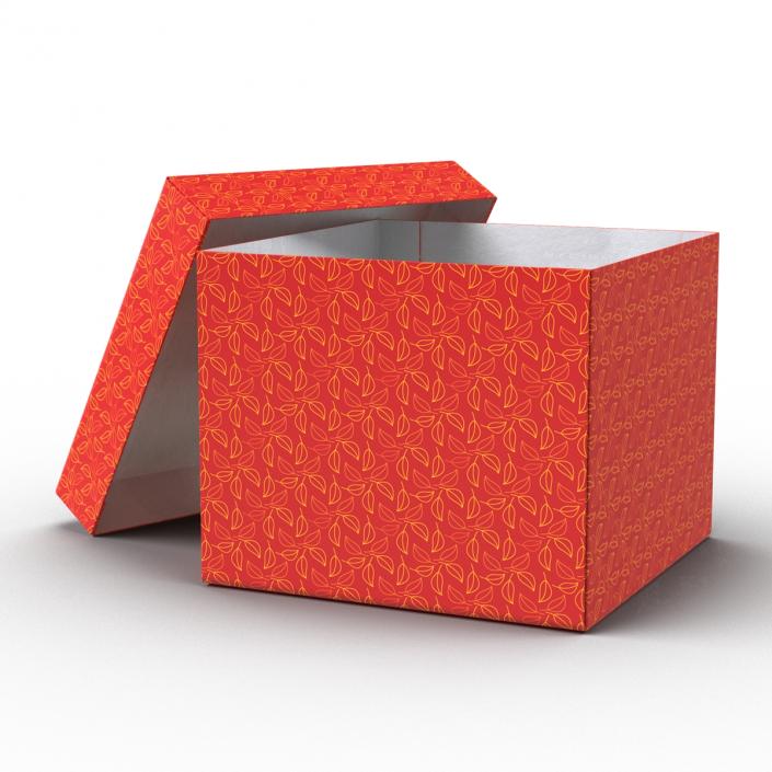 3D Giftbox Red