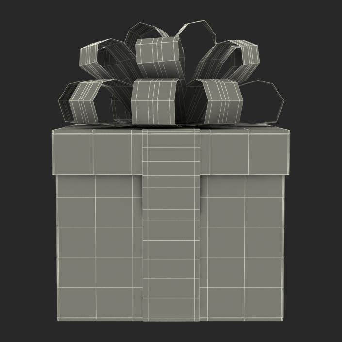 Giftbox Orange 3D model