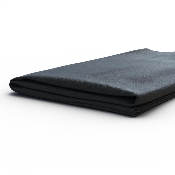 Napkin 2 Black 3D model