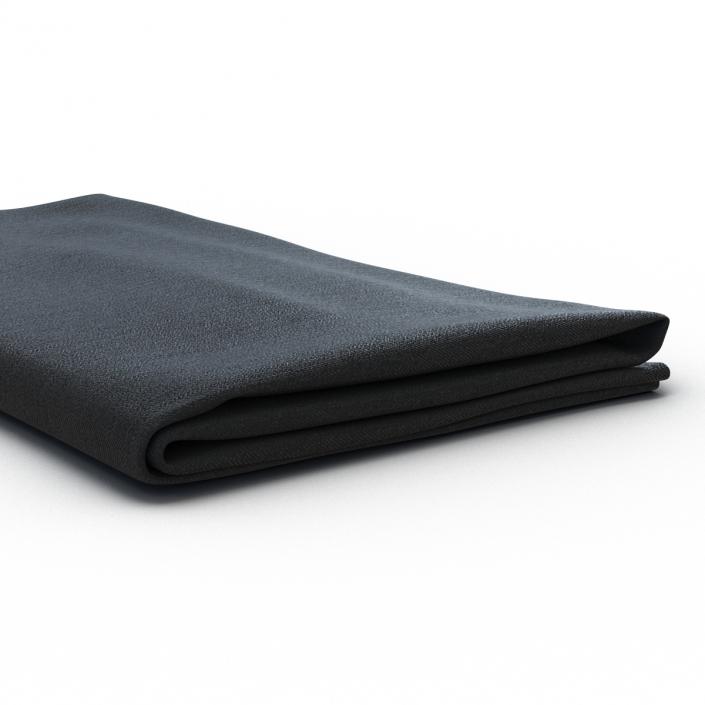 Napkin 2 Black 3D model