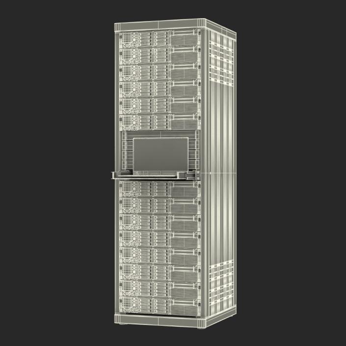 Servers in Rack 3 3D