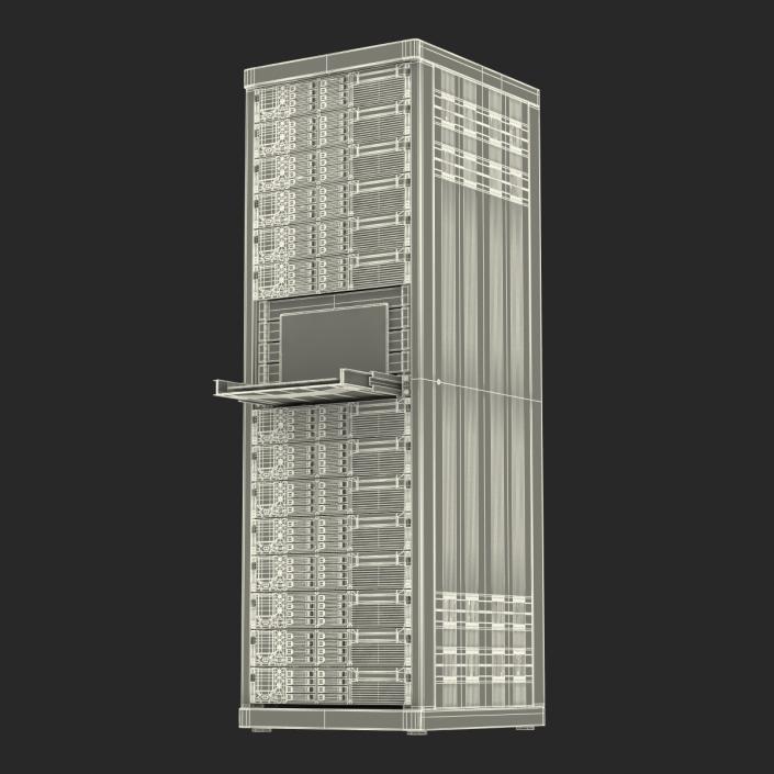 Servers in Rack 3 3D