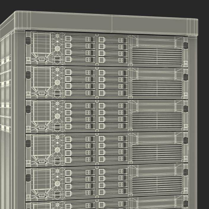 Servers in Rack 3 3D