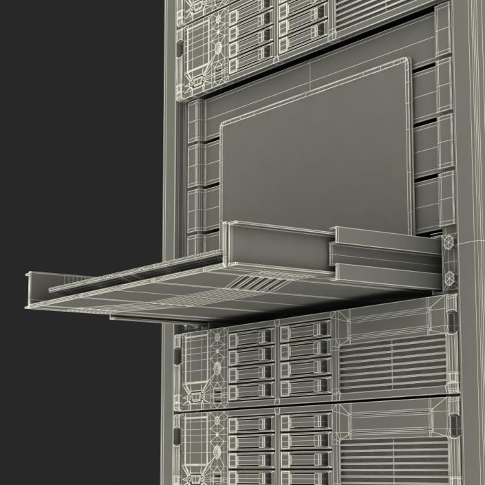 Servers in Rack 3 3D