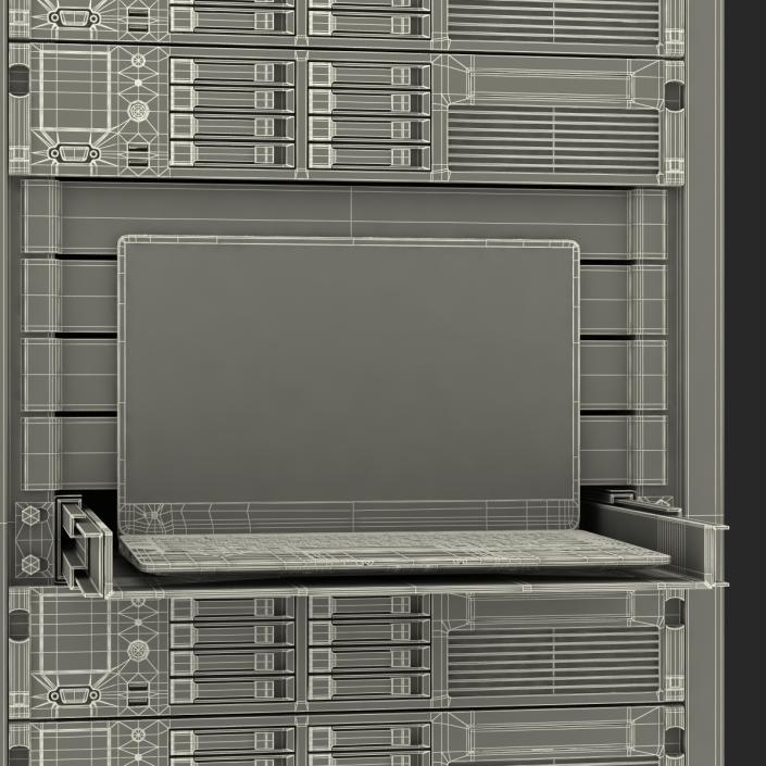 Servers in Rack 3 3D