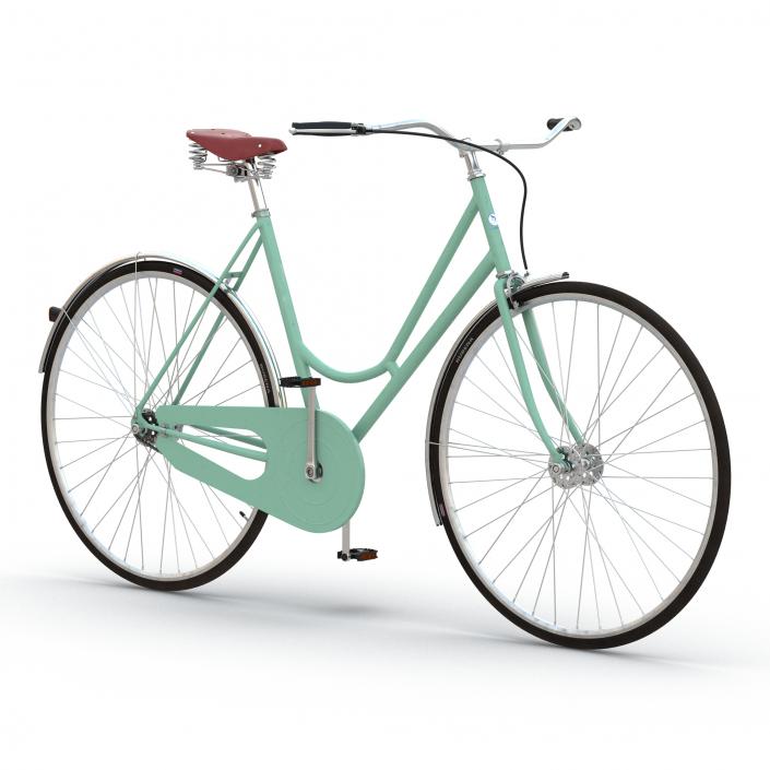 3D model City Bike Green