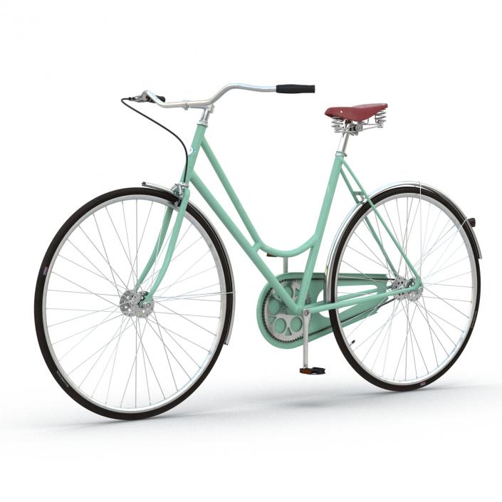 3D model City Bike Green