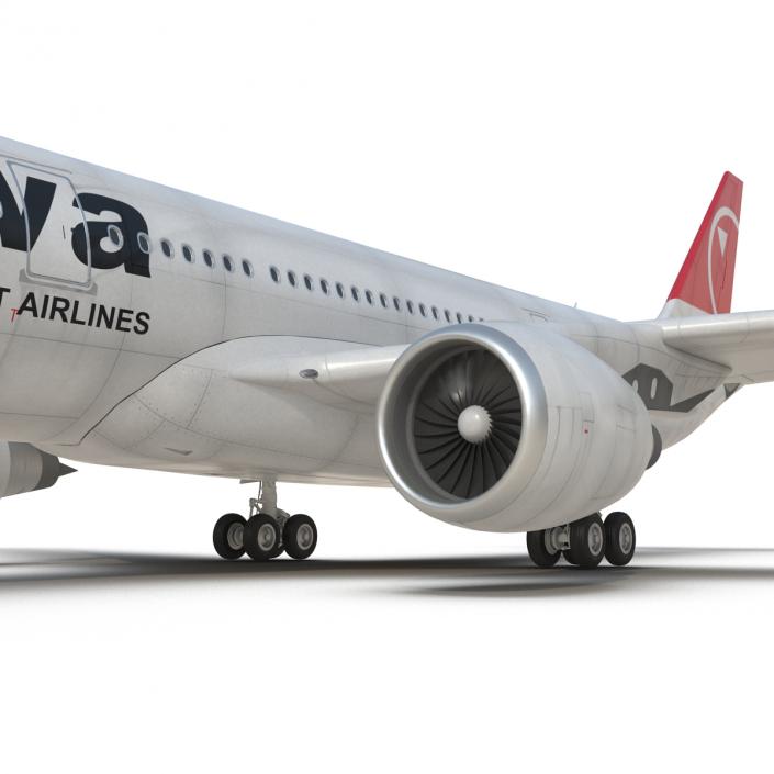 Jet Airliner Airbus A330-200 Northwest Airlines 3D