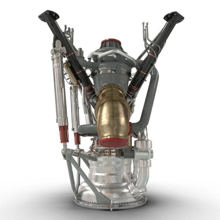 RS 68 Rocket Engine 3D model