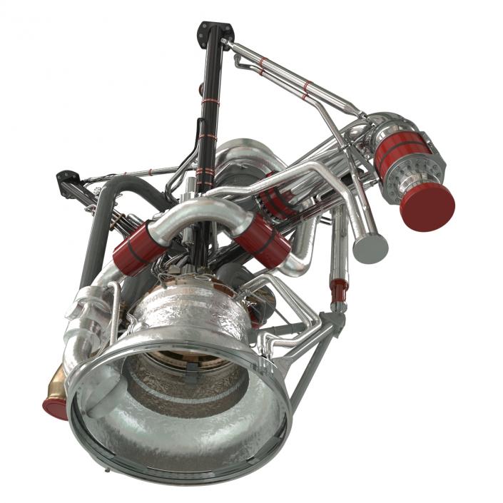 RS 68 Rocket Engine 3D model