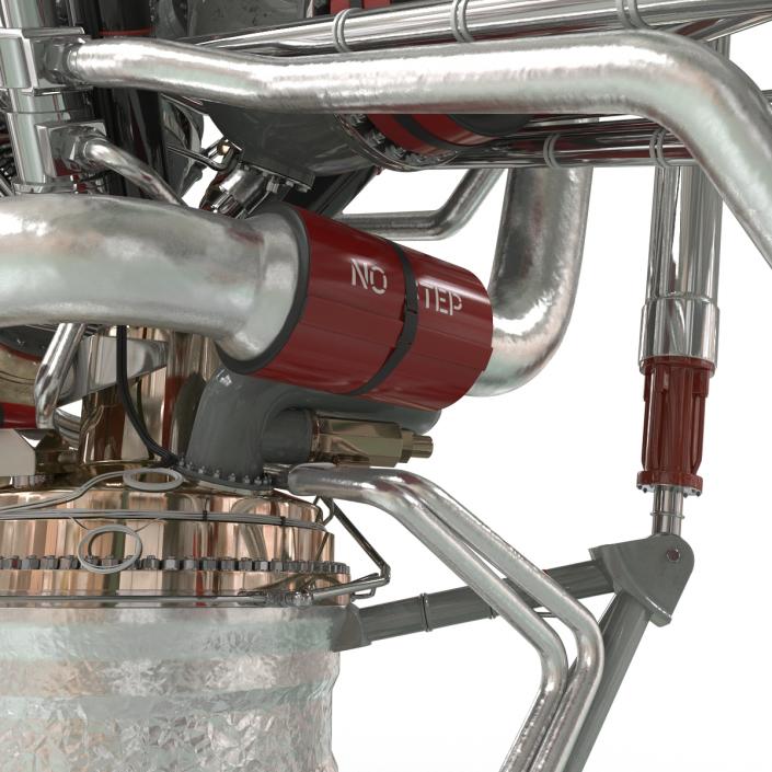 RS 68 Rocket Engine 3D model