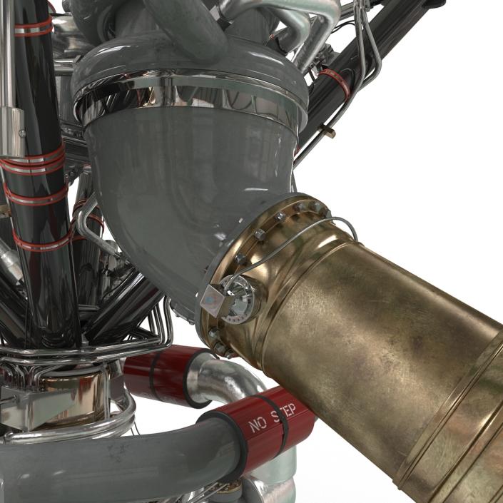 RS 68 Rocket Engine 3D model