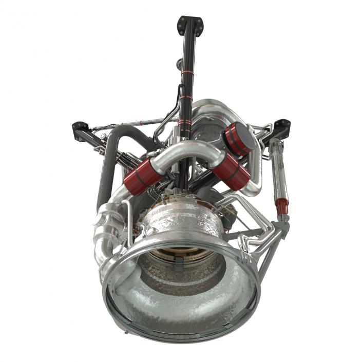 3D model Rocket Engine 2