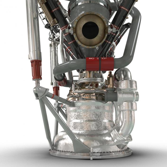 3D model Rocket Engine 2