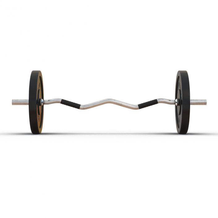 Barbell 3D model