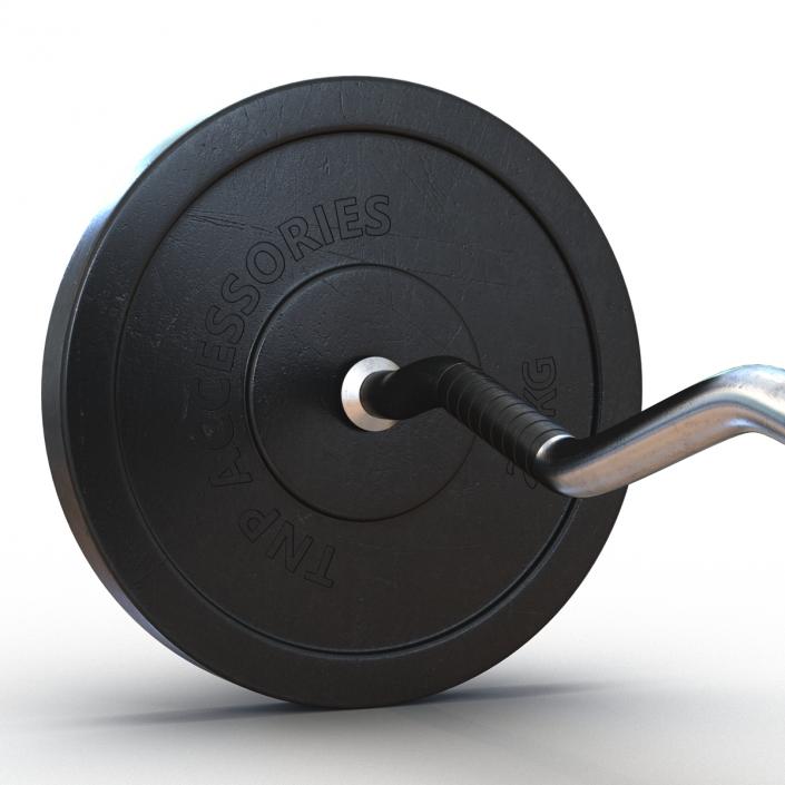 Barbell 3D model