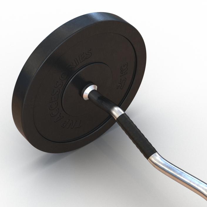 Barbell 3D model