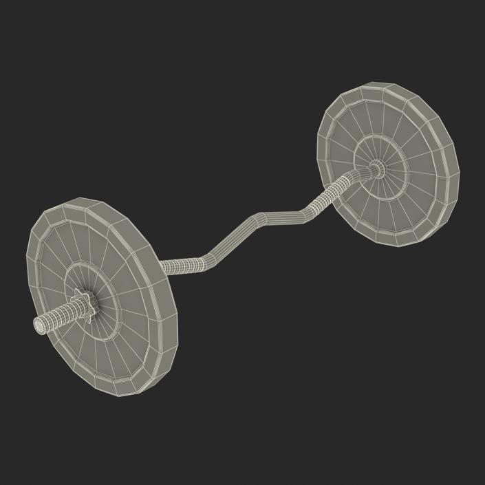 Barbell 3D model