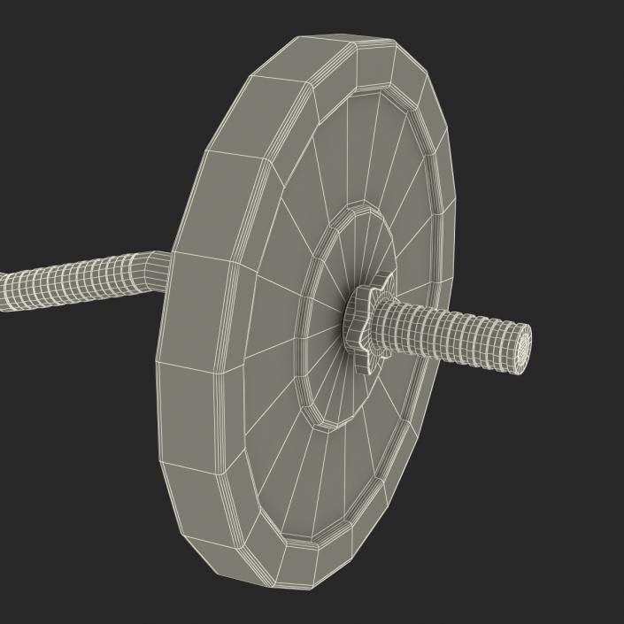 Barbell 3D model