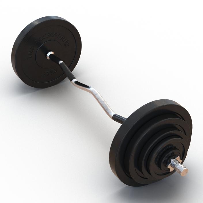 Barbell 2 3D model