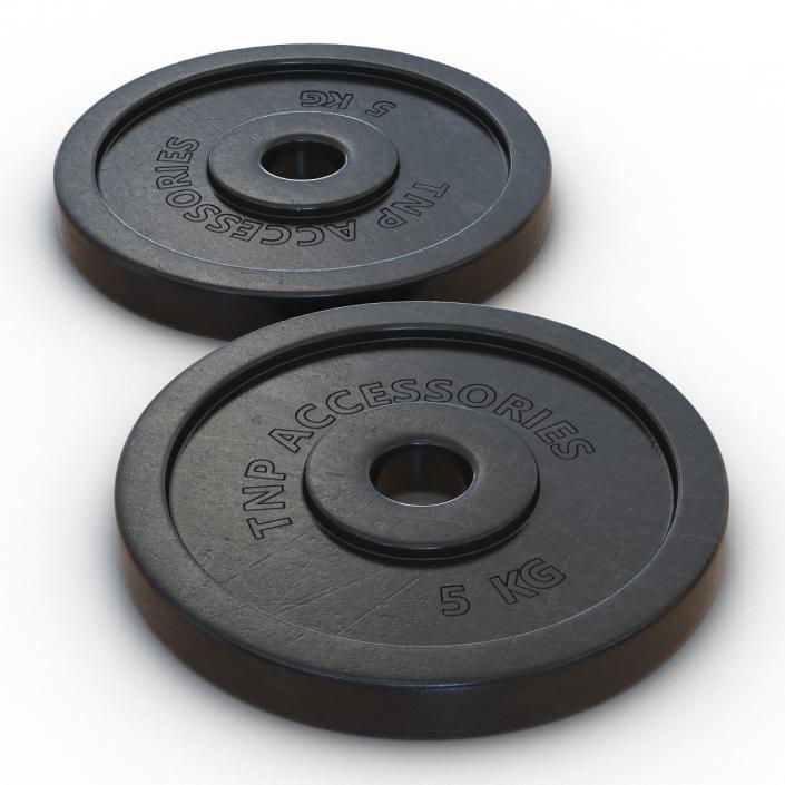 3D model Barbell Plates Collection