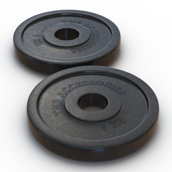 3D model Barbell Plates Collection