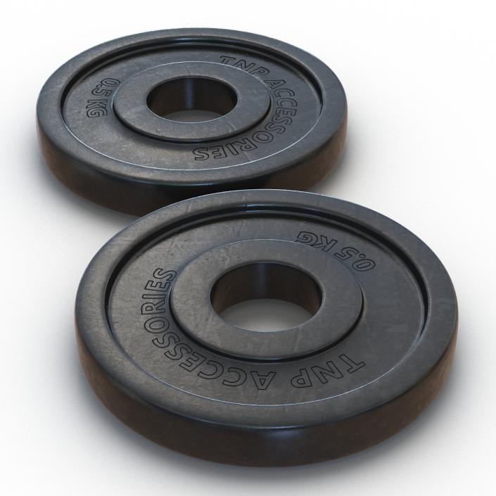 3D model Barbell Plates Collection