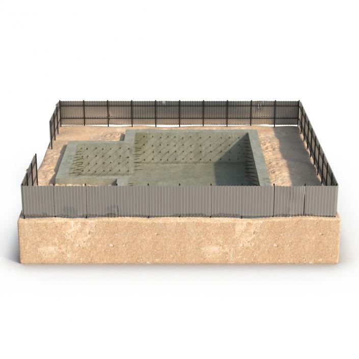 3D Construction Pit 2 model