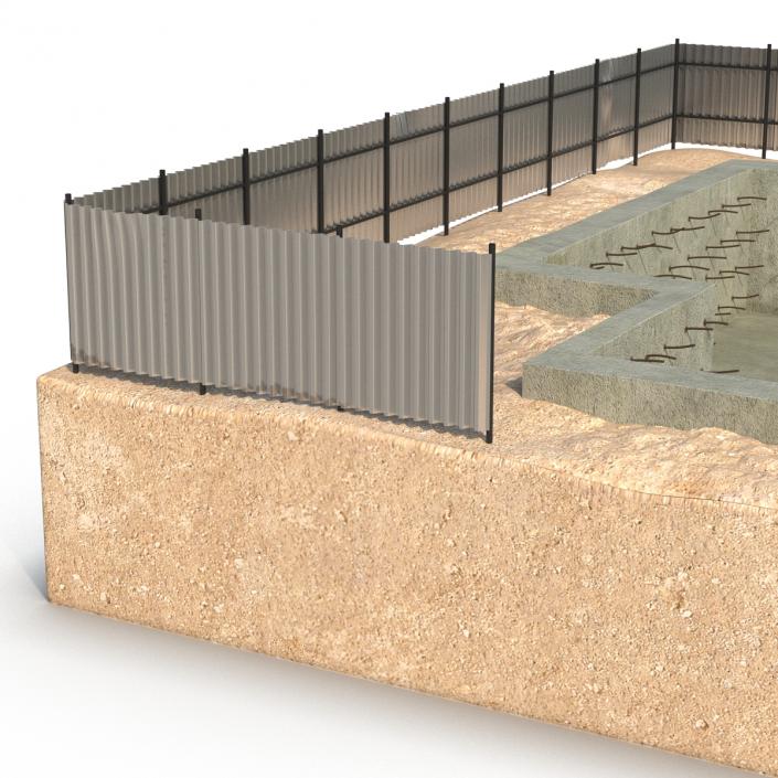 3D Construction Pit 2 model