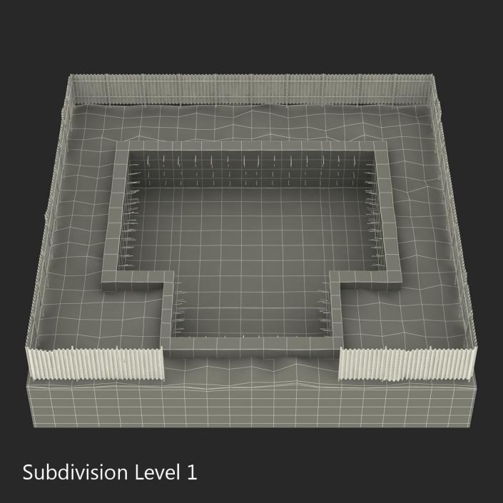 3D Construction Pit 2 model