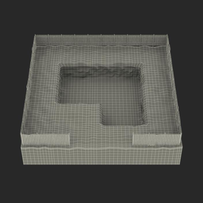 3D Construction Pit 4 model