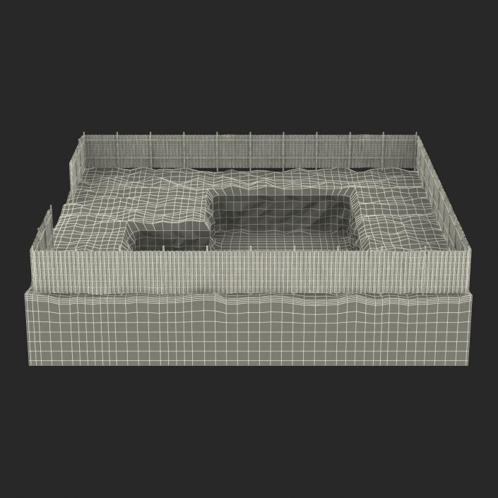 3D Construction Pit 4 model