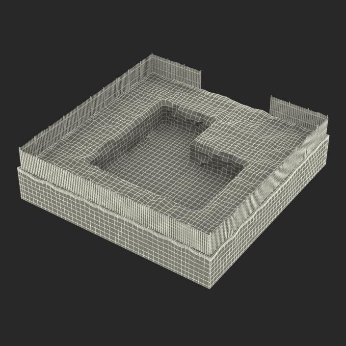 3D Construction Pit 4 model