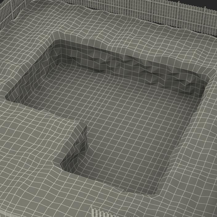 3D Construction Pit 4 model