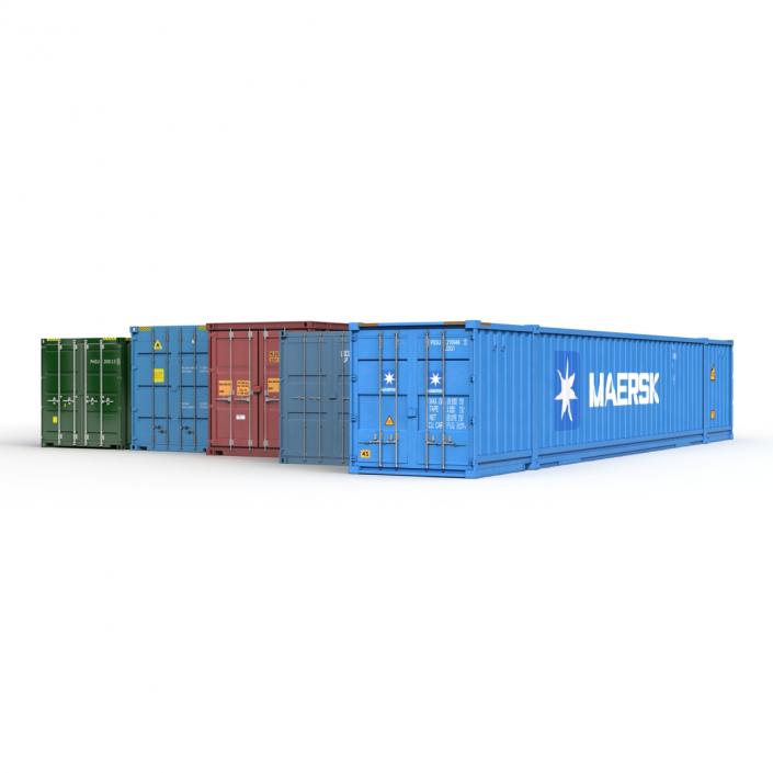 3D Containers Collection