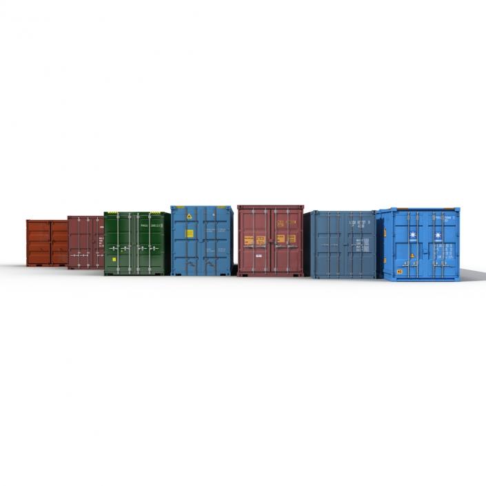 3D Containers Collection