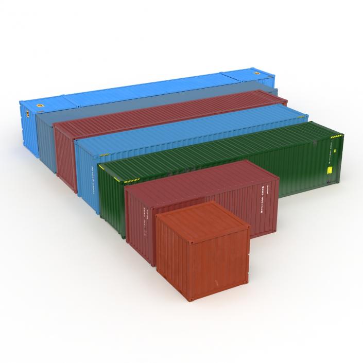 3D Containers Collection