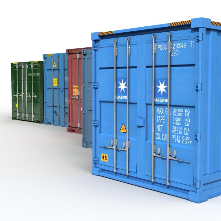 3D Containers Collection