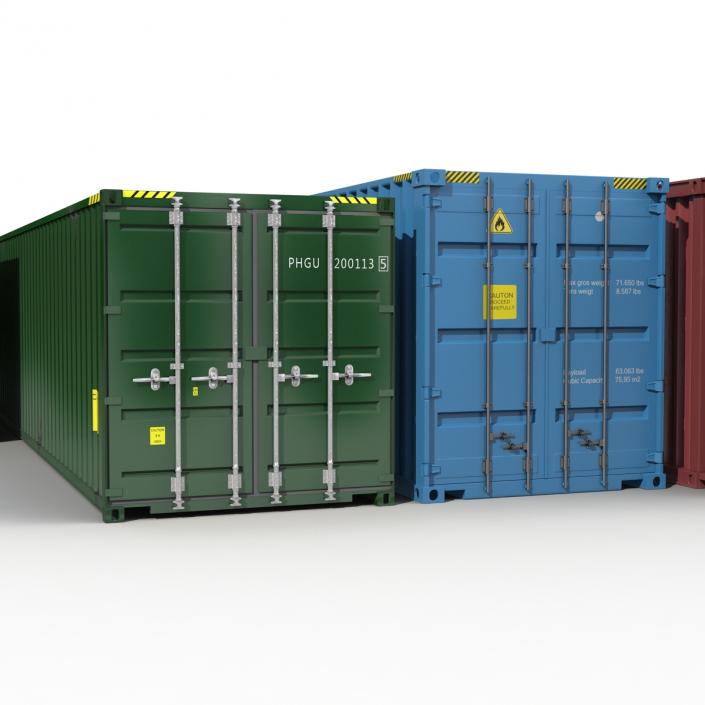 3D Containers Collection