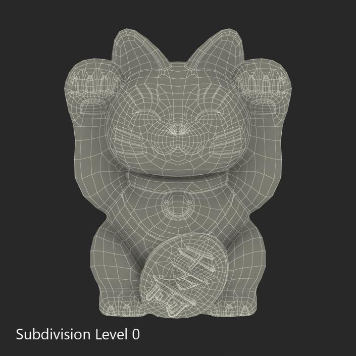 3D Maneki Neko