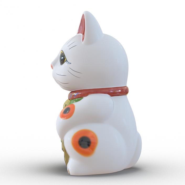 3D Maneki Neko 3 model