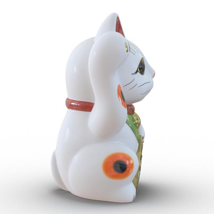 3D Maneki Neko 3 model