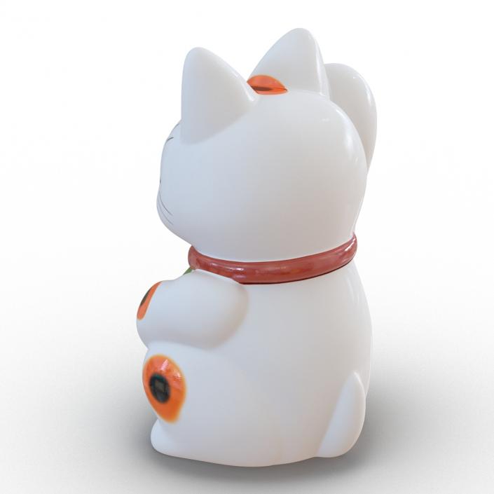 3D Maneki Neko 3 model